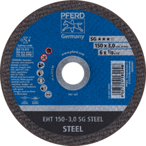 PFERD 61322222 Trennsch. Eht 150-3,0 A24 S Sg