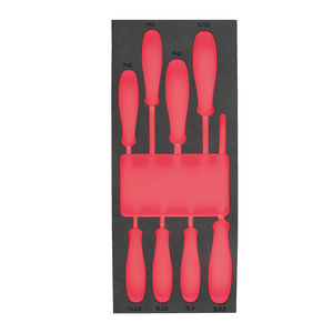 MILWAUKEE LEGE FOAM INLAY SCHROEVENDRAAIER VDE SET (8-DELIG)