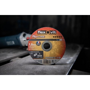DISQUE MEGALINE 125X1,6 INOX FLX MEGALINE ZA46V (LOT) (STK)