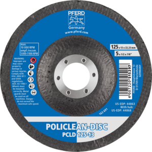 PFERD POLICLEAN® disc PCLD 125 13