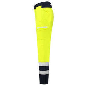 TRICORP WERKBROEK MULTINORM 503004 INKT BL/ FLUO GEEL MT 66
