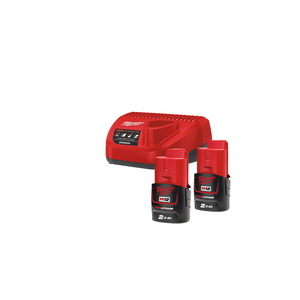 01000443, 8112900245, 4933459209 Akku-Starter Set M12 NRG-202 2x12,0 V 2,0Ah Ladegerät C12 C