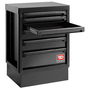 FACOM KAST LAAG ZWART MET 6 LADES RWS2 RWS2-MBS6TBS