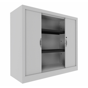 ARMOIRE BASSE RIDEAUX 2 TAB, 1020X1000X430