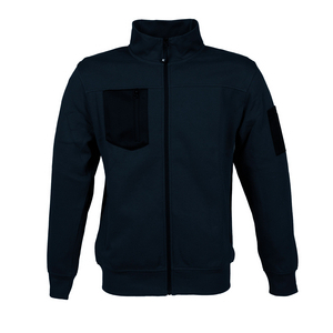FELPA ZIP LUNGA GIACARTA BLU 995700 # 4XL NAVY