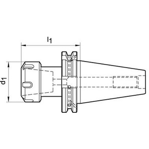 9310450001 Spannzgf. D69871ADB SK40 ER16 A60 Fortis