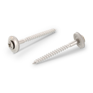 VIS DE RIVE 5X200 INOX A2-50 2 PCES PZ2 + EPDM 15MM