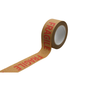 ADHESIF ECOLOGIE IMP E-FRA240I BRUN IMP FRAGILE ROUGE 50MMX50M