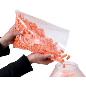 INSERTI AURICOLARI, 37 DB, BORSA CONTENITORE, SENZA CORDINO, SCATOLA DA 2000 PAIA, 1100R 7100100263