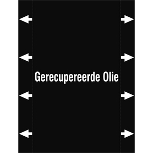 BRADY LEIDINGMERKER 160X210 GERECUPEREERDE OLIE