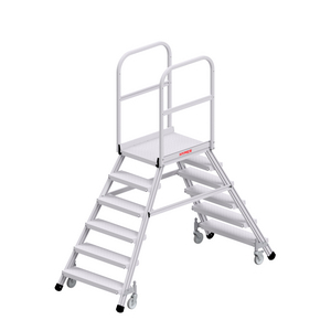 PLATE-FORME DE SECURITE 2X6 ROULANTE R13, ACCES DEUX COTES