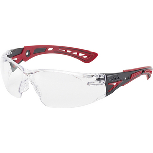 OCCHIALI RUSH+ SMALL LENTE PC TRASPARENTE -PLATINUM HARD COAT & ANTI-FOG GRIGIO/CORALLO SMALL RUSHPSPSIS