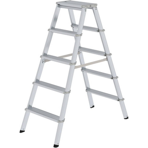 3210031235 Alu-Stufenstehleiter ML 2x5 Stufen