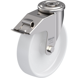 LEXR-PO 200G-FI Lenkrolle Edelstahl mit Stop-Fix