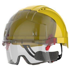 ELMETTO EVO VISTA LENS VENTILATO GIALLO/FUMO AMB170-007-800