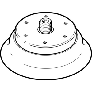 ESS-80-EF Suction cup complete