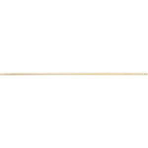 3510260140 Holzbesenstiel 24 mm 140 cm, Rundkopf