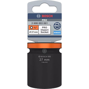 BOSCH KRACHTDOP 3/4 27 MM STANDAARD DIEPTE 2608003061