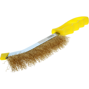 BROSSE UNIVERSELLE A M/PLAS. LAITON ONDULE 0,3 MM (T=25MM)