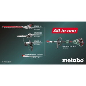 01000575, 8110401260, 601725850 Akku-Basiseinheit solo MA 36-18 LTX BL Q ohne Akku Karton