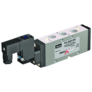 DISTRIBUTEUR 5/2 G1/4 ELECT RESSORT SS ELECTROVANNE