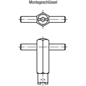 K0317.910. Montageschlüssel