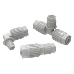 SMC PFA T-FIT 3/4" S X 3/8" S X 3/4" S LQ3T5A-R2