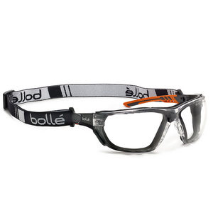 LENTI IN PC TRASPARENTE - PLATINUM HARD COAT & ANTI-FOG - BI-MATERIALE PC + ASTE IN TPR ARANC PSSNESF028