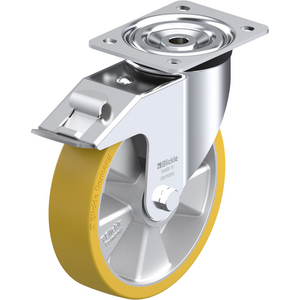 283200-RUOTA CON SUPPORTO GIREVOLE IN LAMIERA DACCIAIO STAMPATA, SUPPORTI VERSIONE SEMI-PESANTE, ATT L-ALTH 200K-FI