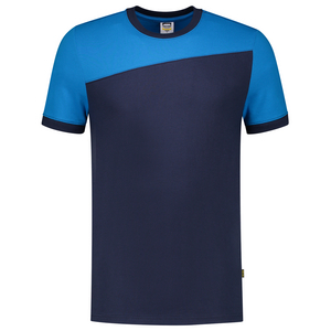 TRICORP T-SHIRT NADEN 102006 INKT BLAUW/TURQUOISE MT 6XL