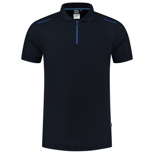 TRICORP POLOSHIRT ACCENT 202703 MARINE/ROYALBLAUW MT S