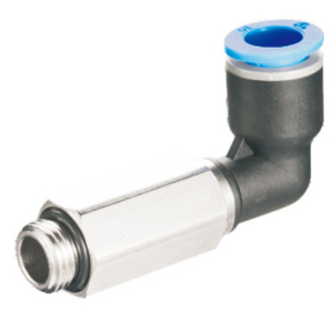 LONG PARALLEL MALE 90° ELBOW Exterior tube diameter mm 4
