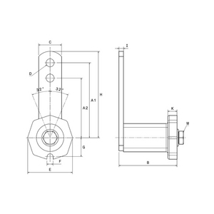 BRAS TENDEUR INOX TEI2