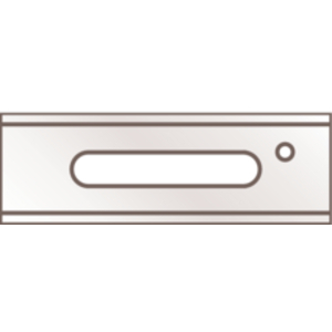 Klinge INDUSTRIEKLINGE NR. 869 Martor - ref. 869.60 - RUBIX  