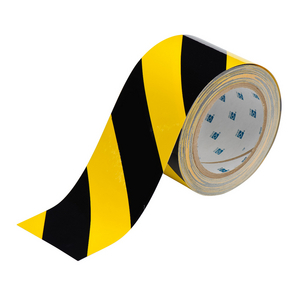 PACK 1 TOUGHSTRIPE FLOOR MARKING TAPE 104347-TOUG2 YLBK