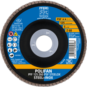 PFERD 67666125 Polifan Pff 125 Z 60 Psf