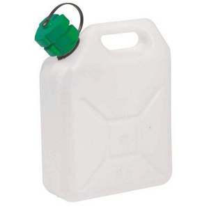 JERRICAN ALIMENTAIRE PLASTIQ. 5L BEC VERSE. RIGIDE SANS ROBINET