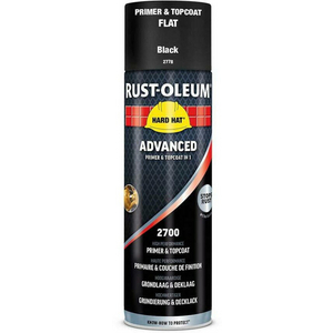 AEROSOL ANTIROUILLE 500ML HARD HAT ADVANCED NOIR MAT