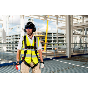 IMBRACATURA DI SICUREZZA PER ARRESTO ANTICADUTA STANDARD E200 PROTECTA, NERO, M/L, 1161611 7100207414