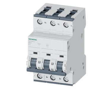 SIEMENS INSTAL.AUTOMAAT 6 A/C 3P 5SY6306-7