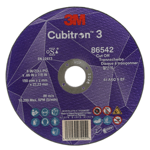 DISQUE A TRONCONNER 3M CUBITRON 3 86542 60+/T41