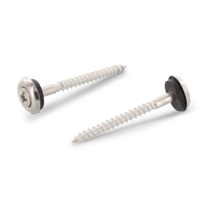 VIS DE RIVE 5X200 INOX A2-50 3 PCES PZ2 + EPDM 15MM