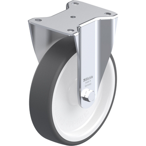 Wagner Roulette Pivotante/roulettes De Perçage Mini Stop Lourde à Partir De 25 Kg – 15 Mm – Rigide, Roulement à Billes, Boîtier En Plastique 55/40