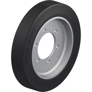 ROUE 1525KG D.520MM 100MM CAOUT JANTE ACIER TROUS DE FIXATION