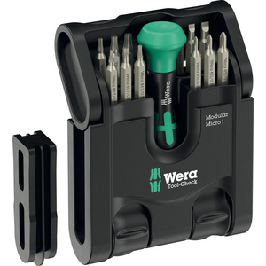 TOOL-CHECK MODULAR MICRO 1, 21 PIECES 1X 1014 PORTE-EMBOUTS
