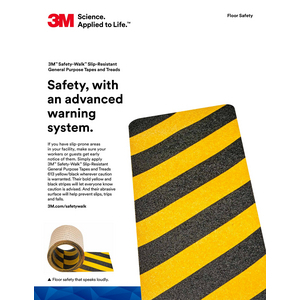 SAFETY-WALK GENERAL PURPOSE - SERIE 630 NASTRO ANTISCIVOLO COLORE GIALLO 7100000852