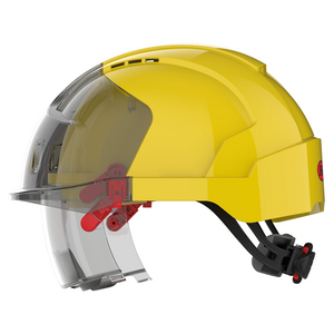 ELMETTO EVO VISTA LENS VENTILATO GIALLO/FUMO AMB170-007-800