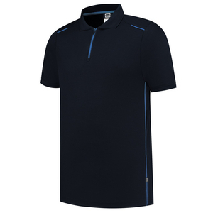TRICORP POLOSHIRT ACCENT 202703 MARINE/ROYALBLAUW MT S