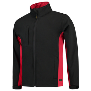 TRICORP SOFTSHELL 402002 ZWART/ROOD MT 7XL
