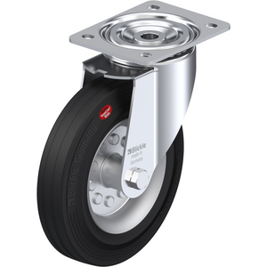 ROULETTE PIVOT. 180KG D.200MM AC BAND.CAOUT 50MM MOY ROULEAUX